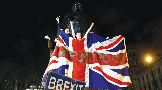 הברקזיט (צילום: רויטרס)