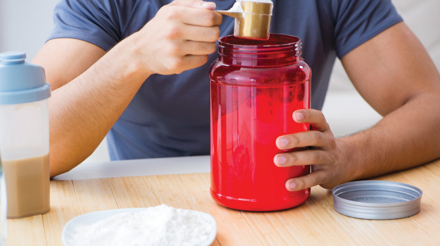 אבקת חלבון, אילוסטרציה (צילום: אינגאימג')