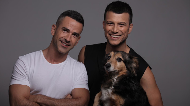 אסי עזר, אלברט אוסקולה (צילום: רן יחזקאל)