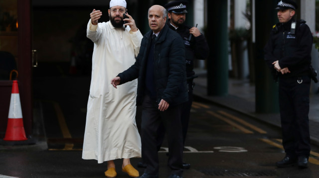 זירת האירוע בלונדון (צילום: רויטרס)