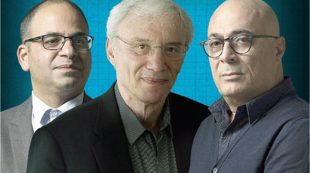 מנו גבע, קמיל פוקס ודודי חסיד (צילום: רמי זרנגר,רענן כהן)