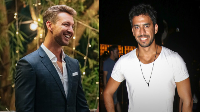 יוגב אלקיים ודניס רוסקוב (צילום: אור גפן,קובי מהגר)