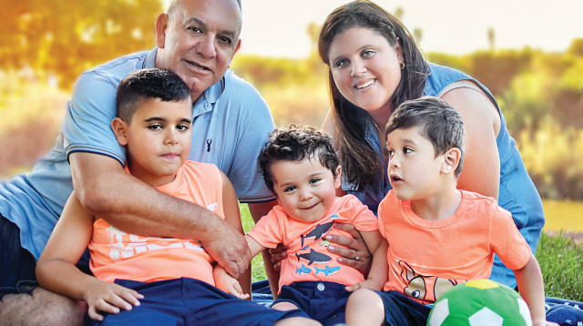 משפחת מויאל (צילום: ויקה גורנשטיין)