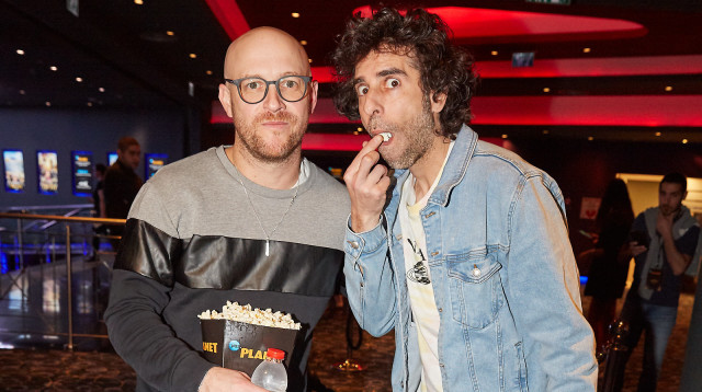 אורי חזקיה, אבי נוסבאום (צילום: שוקה כהן)