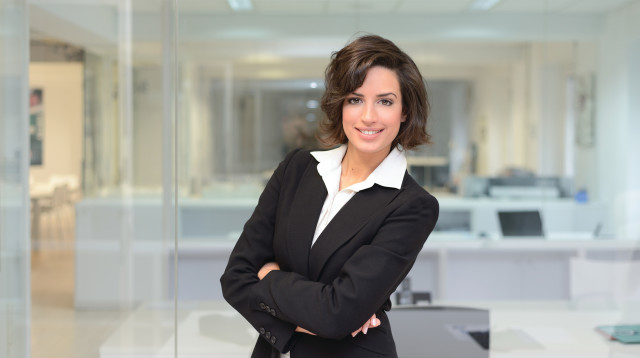 אשת עסקים (צילום: אינג אימג')