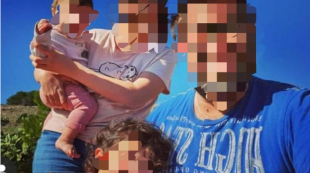 המשפחה מהוד השרון (צילום: רשתות חברתיות)