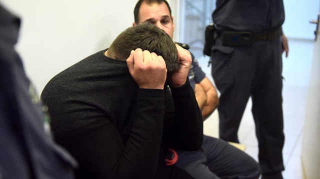 ברק בן עמי - החשוד ברצח בהודש השרון (צילום: אבשלום ששוני)