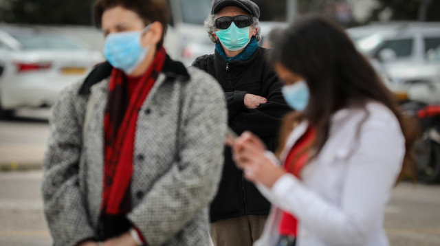 קורונה בישראל (צילום: נתי שוחט, פלאש 90)