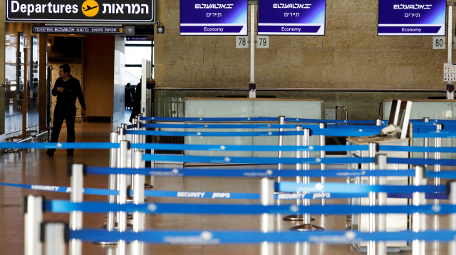 טרמינל 3 בנתב"ג ריק מאדם (צילום: אמיר כהן, רויטרס)