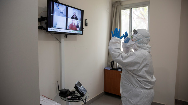 קורונה בישראל (צילום: רויטרס)