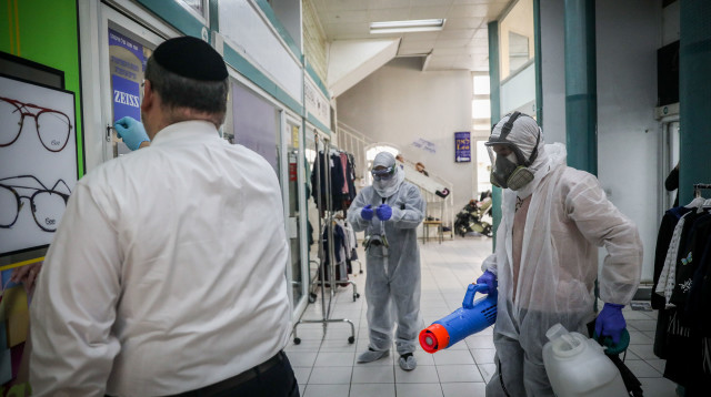 קורונה בישראל (צילום: יונתן זינדל, פלאש 90)