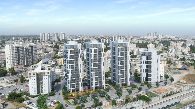 הדמיית הפרויקט של פרי נד"לן ברמלה (צילום: יח"צ)