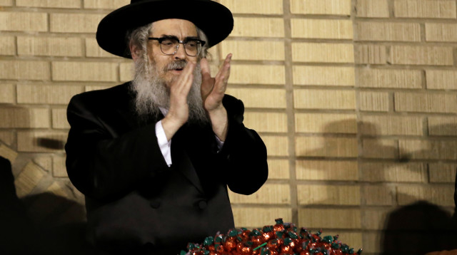 האדמו"ר מסאטמר, רבי אהרון טייטלבוים (צילום: REUTERS/Mike Segar)