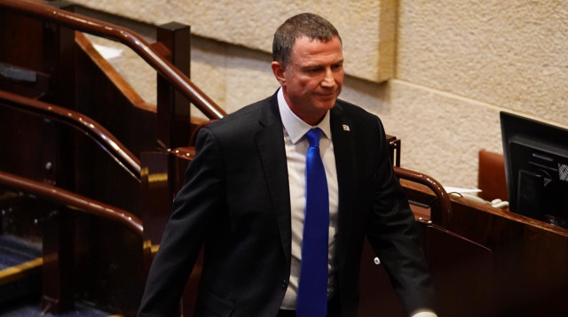 אדלשטיין לאחר התפטרותו (צילום: עדינה וולמן, דוברות הכנסת)