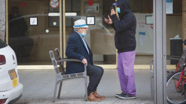 תל אביב בימי קורונה (צילום: מרים אלסטר, פלאש 90)