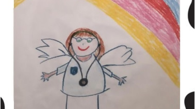 ציור למלאכים בלבן (צילום: יח"צ)