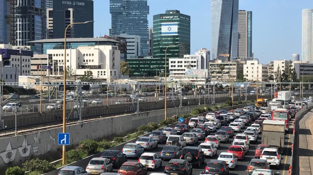 איילון צפון, ארכיון (צילום: אבשלום ששוני)