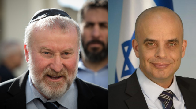 אביחי מנדלבליט, דן אלדד (צילום: אוליבייה פיטוסי, פלאש 90,דוברות בתי המשפט)