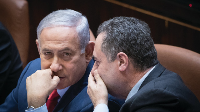 בנימין נתניהו וישראל כץ (צילום: פלאש 90)