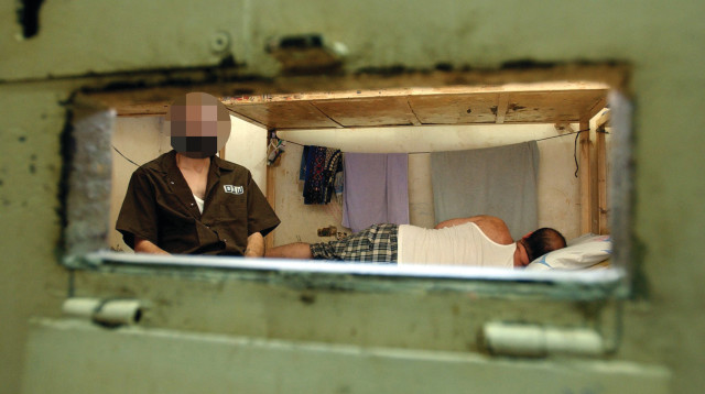 אסיר ביטחוני, אילוסטרציה (צילום: אדי ישראל)