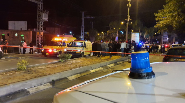 חשד לרצח כפול בדליית אל כרמל (צילום: דוברות המשטרה)