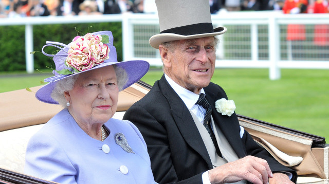 המלכה אליזבת, הנסיך פיליפ (צילום: Stuart Wilson/Getty Images)