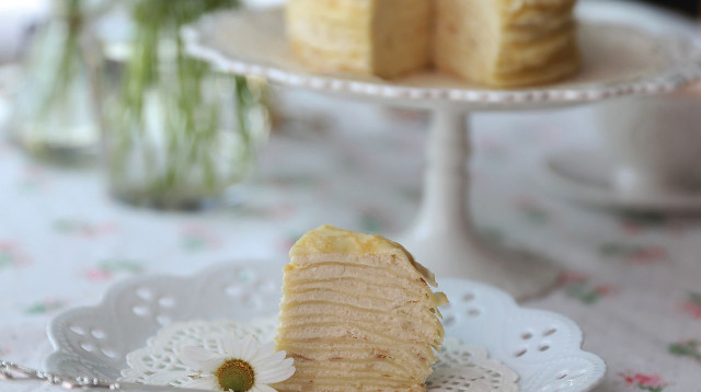 עוגת קרפים גבינה של תום פרנץ (צילום: תום פרנץ)