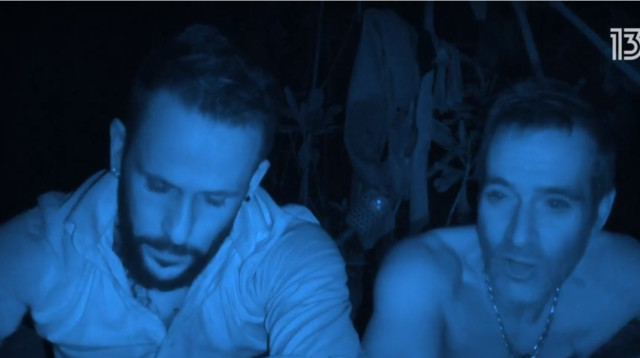 זוהר שטראוס ואסי בוזגלו (צילום: צילום מסך רשת 13)