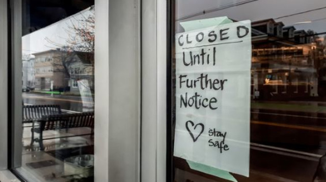 עסק סגור בתקופת הקורונה (צילום: שאטרסטוק)