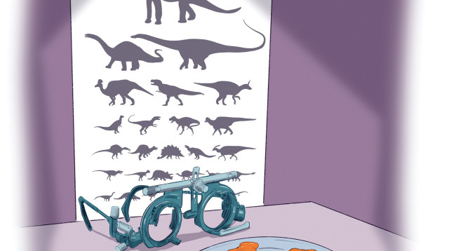 חוץ משניצלוני דינוזאור הוא לא מבקש כלום (צילום: צילום מסך)