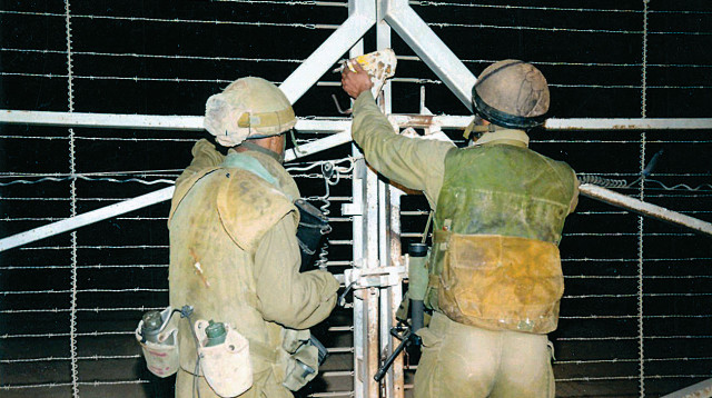 היציאה מלבנון (צילום: דובר צה"ל)