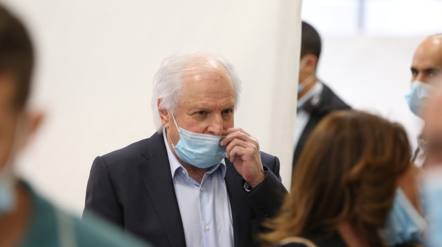 שאול אלוביץ' בבית המשפט (צילום: עמית שאבי, פול)