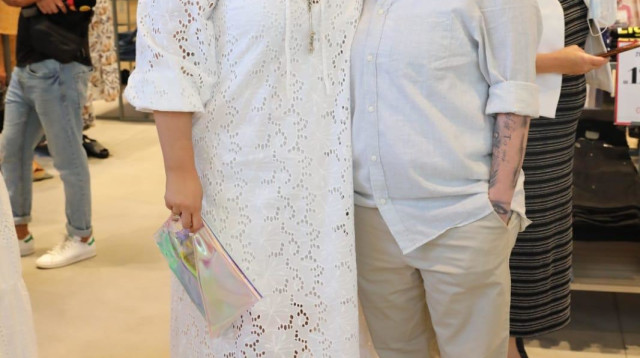 לירז אסייג, שחר לבנגרונד (צילום: רפי דלויה)