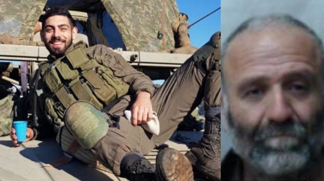 עמית בן יגאל ז"ל, נזמי אבו בכר (צילום: דובר צה"ל)