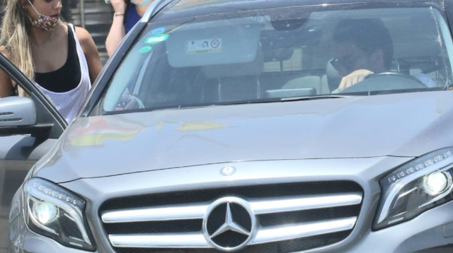 שירן סנדל והחבר החדש (צילום: פול סגל)