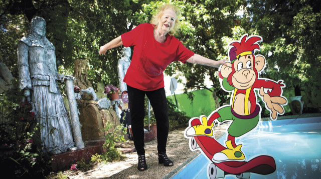 תמר בורנשטיין-לזר וקופיקו (צילום: אריק סולטן)