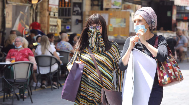 קורונה בישראל - למצולמות אין קשר לנאמר בכתבה  (צילום: מרק ישראל סלם)