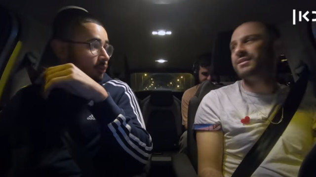 הטרמפיסטים (צילום: צילום מסך כאן 11)