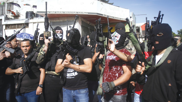 חמושי פת"ח (צילום: נאסר אישתאיה, פלאש 90)