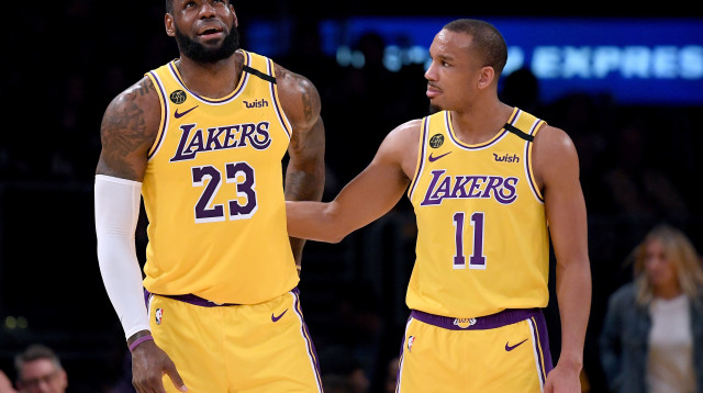 אייברי בראדלי , לברון ג’יימס (צילום: Harry How/Getty Images)