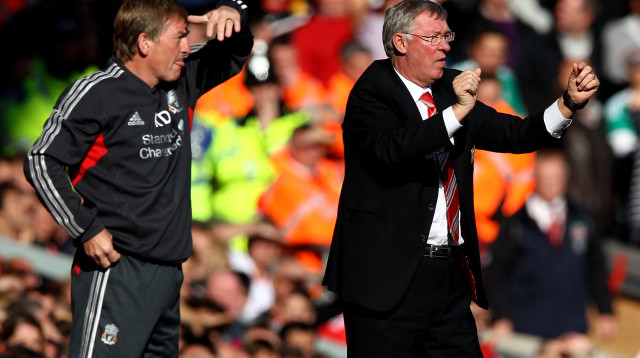 סר אלכס פרגוסון, סר קני דלגליש (צילום: Clive Brunskill/Getty Images)