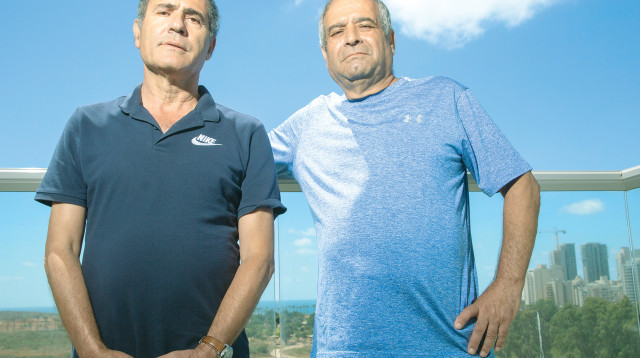 האחים יוסי ומאיר ברכה (צילום: יוסי אלוני)