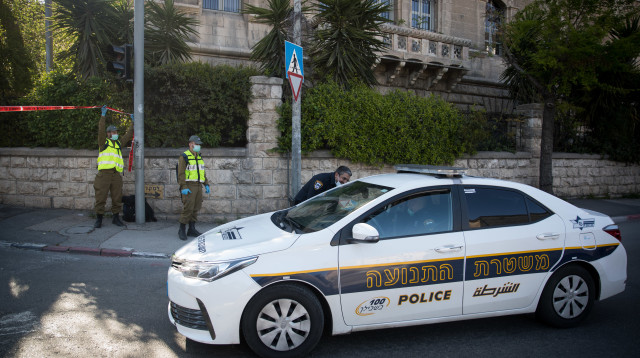 ניידת משטרה, אילוסטרציה (צילום: יונתן זינדל, פלאש 90)