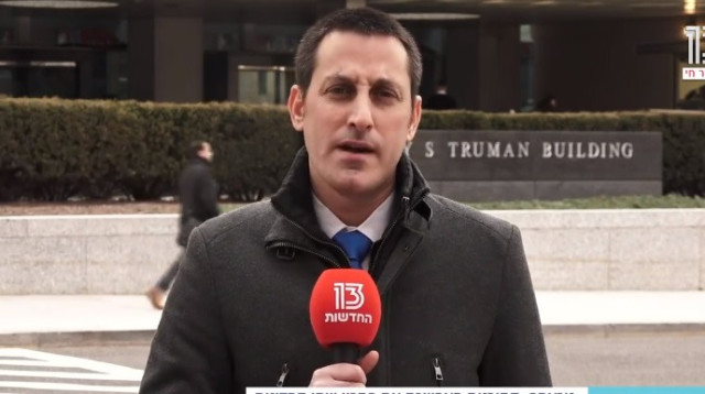 ברק רביד (צילום: צילום מסך חדשות 13)