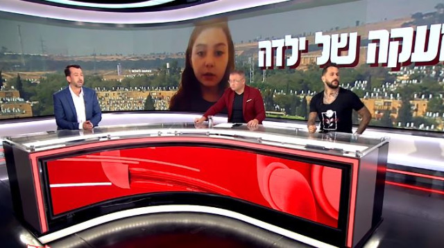 הראיון עם ליאם ב"הצינור" (צילום: צילום מסך פייסבוק)