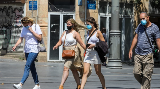 קורונה בישראל (למצולמים אין קשר לכתבה) (צילום: אבשלום ששוני)