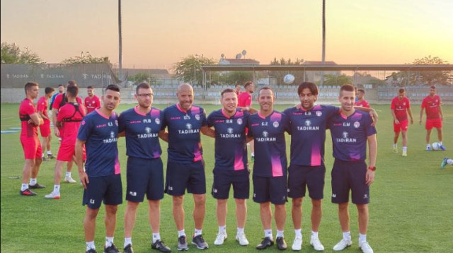 ברק בכר, אליניב ברדה, דרור שמשון, גיא צרפתי, אביתר אילוז, גיא ויזינגר (צילום: חיים זלקאי)