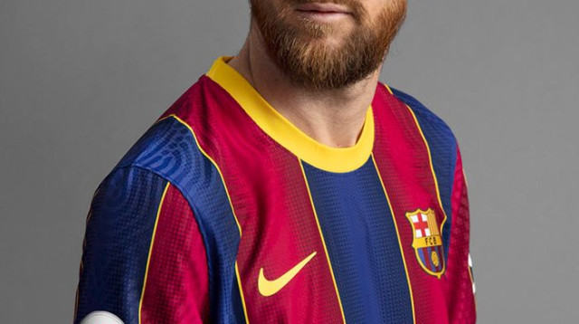 ליאו מסי (צילום: האתר הרשמי של ברצלונה)