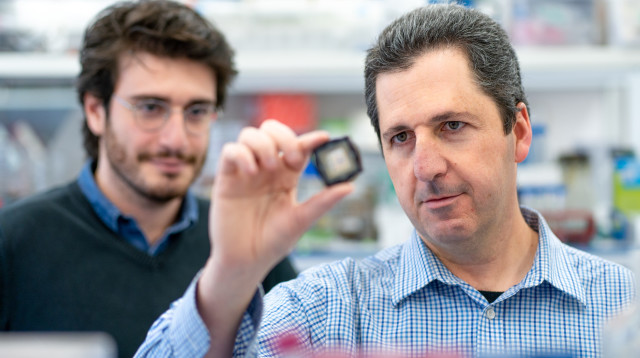 פרופ' יעקב נחמיאס ראש המרכז לביו-הנדסה באוניברסיטה העברית (צילום: דניאל חנוך)