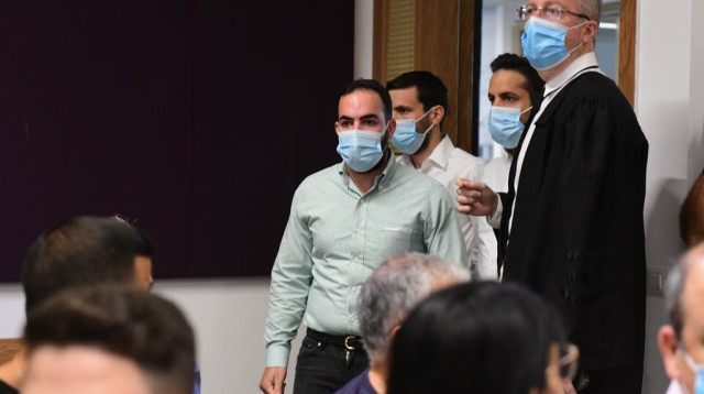 אלי בר זכאי בבית המשפט (צילום: אבשלום ששוני)